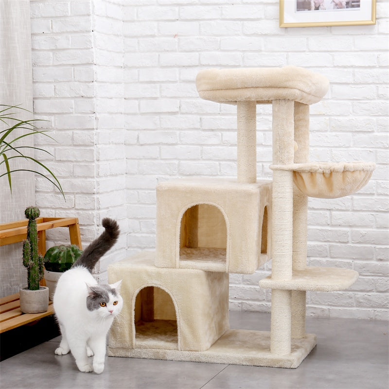Luxury Small Cat Tree Cat Condo Tower Cat Scratcher Tree