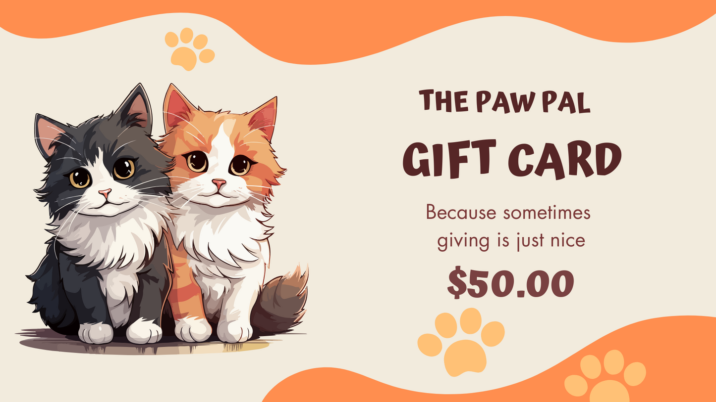 The Paw Pal Gift Cards