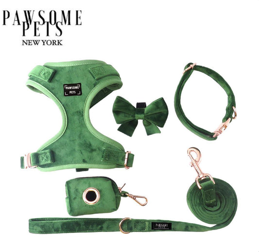 Bundle - Olive Green Leash Set