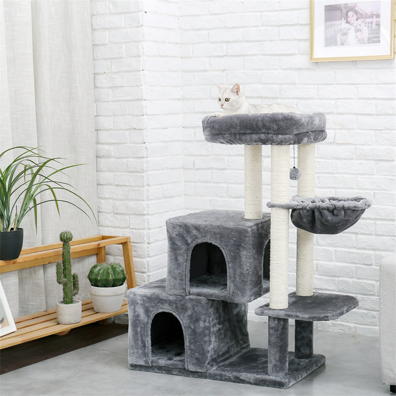 Luxury Small Cat Tree Cat Condo Tower Cat Scratcher Tree