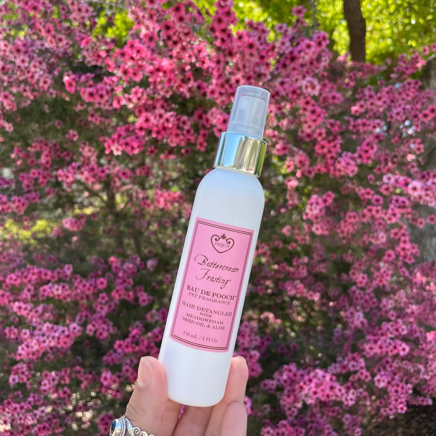 Buttercream Frosting Eau De Pooch Pet Fragrance and Hair Detangler