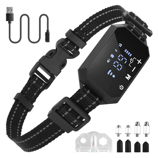 Wireless GPS Dog Fence. Rechargeable Waterproof Dog Collar.