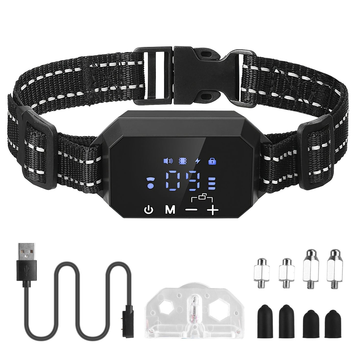 Wireless GPS Dog Fence. Rechargeable Waterproof Dog Collar.