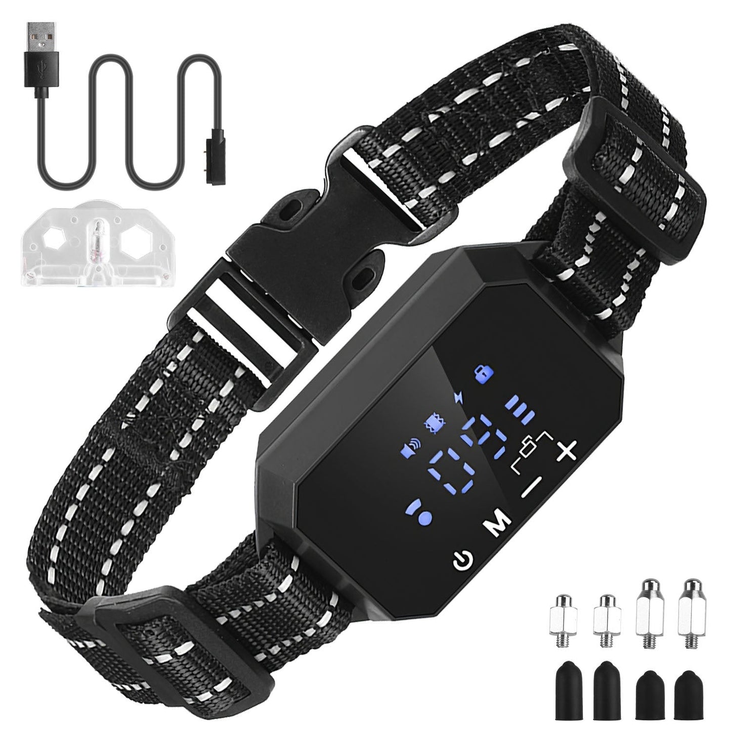 Wireless GPS Dog Fence. Rechargeable Waterproof Dog Collar.